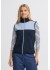 Fransa FRFLEA WA 1 - Bl&aring; fleece vest 20618216 Navy Blazer