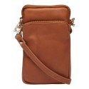 Tim&Simonsen Betty phone Hanger - Camel telefontaske EIE-1853-Betty Cognac-Gold