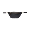 Tim&Simonsen Astrid Bumbag - Sort bumbag med guld lynlås EIE-Astrid-1815 Black-gold