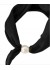 Tim&Simonsen Chloe Scarf w. Magnetic Pearl - Sort t&oslash;rkl&aelig;de TSJ467 Black