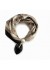 Tim&Simonsen Chloe Scarf w. Magnetic Pearl - Beige printet t&oslash;rkl&aelig;de TSJ467 Horse