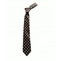 Tim&Simonsen Tie Dot - Brun prikket slips TSJ649 Brown