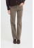Pulz PZSALLY HW PANT STRAIGHT LEG - Beige buks i babyfl&oslash;jl 50210762 Walnut
