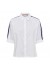 Marta MdcBambi Shirt - Hvid skjorte 268819 White/Navy