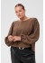 Kaffe Curve KCgila Blouse - Brun bluse 10584447 Carafe / Brown