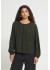 ICHI IHIMELDA LS - Gr&oslash;n bluse 20126767 Rosin