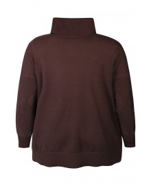 Zhenzi Zh-Kogle 1495-Pullover - Strik med rullekrave 201495 Chokolade
