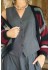 Black Colour BCAMINA TAILORED VEST - Gr&aring; vest 41237 Grey