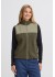 Fransa FRFLEA WA 1 - Gr&oslash;n fleece vest 20618216 Grape Leaf