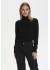 Kaffe Astrid Roll Neck - Sort rullekrave 500023 Black Deep