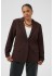 Kaffe Curve KCsakira Blazer - Brun habitjakke 10580933 Coffee Bean