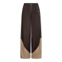 Co'Couture AloraCC Block Pant - Brun sweat pant 500847 Dark Brown