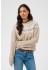 Kaffe KAberta Pullover - Beige strik 10512107 Beige Mel.-Grey