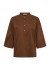 Marta MdcGinger Blouse - Brun skjorte 8627 Moro