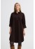 Fransa FRCORY DR 2 - Brun fl&oslash;jlskjole 20615388 Hot Fudge