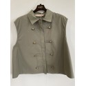 Marta MdcSavella Vest - Grøn vest 8613 Military