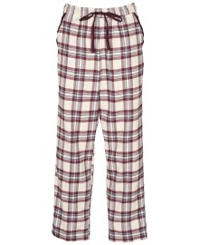 Missya Check flannel night pants - Ternede pyjamas bukser 14848 Windsor Wine