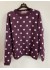 Marta MdcBellora Knit - Strik 9730 Bordeaux/Rosa