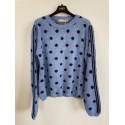 Marta MdcBellora Knit - Strik 9730 Jeans/Navy