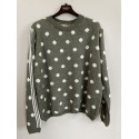 Marta MdcBellora Knit - Strik 9730 Military/Beige