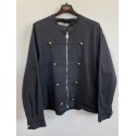Marta MdcVirella Jacket - Sort jakke med guld knapper 8594 Black