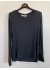 Marta MdcElissa Top - Printet L/S t-shirt 7914 Solid Black