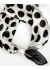 Tim&Simonsen Chloe Scarf w. Magnetic Pearl - Prikket t&oslash;rkl&aelig;de TSJ467 Big Dots White