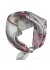Tim&Simonsen Chloe Scarf w. Magnetic Pearl - Rosa printet t&oslash;rkl&aelig;de TSJ467 Multi 5