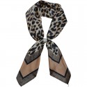 Tim&Simonsen Aliki Scarf w. Magnetic Pearl - Leopard printet tørklæde TSJ100 Leo