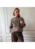 Marta MdcAria Knit - Brun strik med Copenhagen 8111 OS Fangomelange/Moro