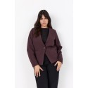 Wasabi WA-KATIE 1 BLAZER - Brun blazer 500293 Chocolate Plum
