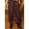 Zhenzi Zh-Melba1613 Pants - Brun buks 201613 Chokolade