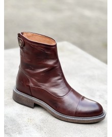 Shoedesign Copenhagen Dahlia - Brun støvle SD-1100 Ebony