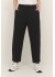 Kaffe KAmerle Pant Cropped - Sort barrel buks 10504769 Black Deep