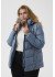Kaffe Curve KCsusanna Jacket - Lysebl&aring; jakke 10582481 Flint Stone