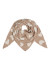 Marta MdcToppy Scarf - T&oslash;rkl&aelig;de med hjerter BA-2868 Taupe