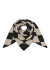 Marta MdcGretzel Scarf - T&oslash;rkl&aelig;de med harlekin BA-3446 Black/Taupe