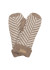 Marta MdcAyana Mittens - Strik luffer T1208 Fango/Offwhite