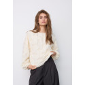Co'Couture FeronCC Structure Blouse - Offwhite bluse 500633 Offwhite