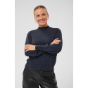 Kaffe KAlizza Beaded Coff Pullover - Grå bluse 10512435 Graphite