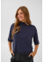 Kaffe KAliva lurex pullover - Bl&aring; strik 10512662 Graphite